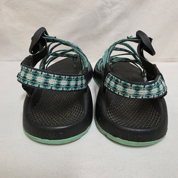 Chaco Z/Cloud 2 Teal Women's Hiking Sandals Size 7 - Toe Loop - Picture 4 of 7